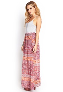 Free your wanderlust spirit with a delicate piece such as the Paisley Maxi Cami Dress.